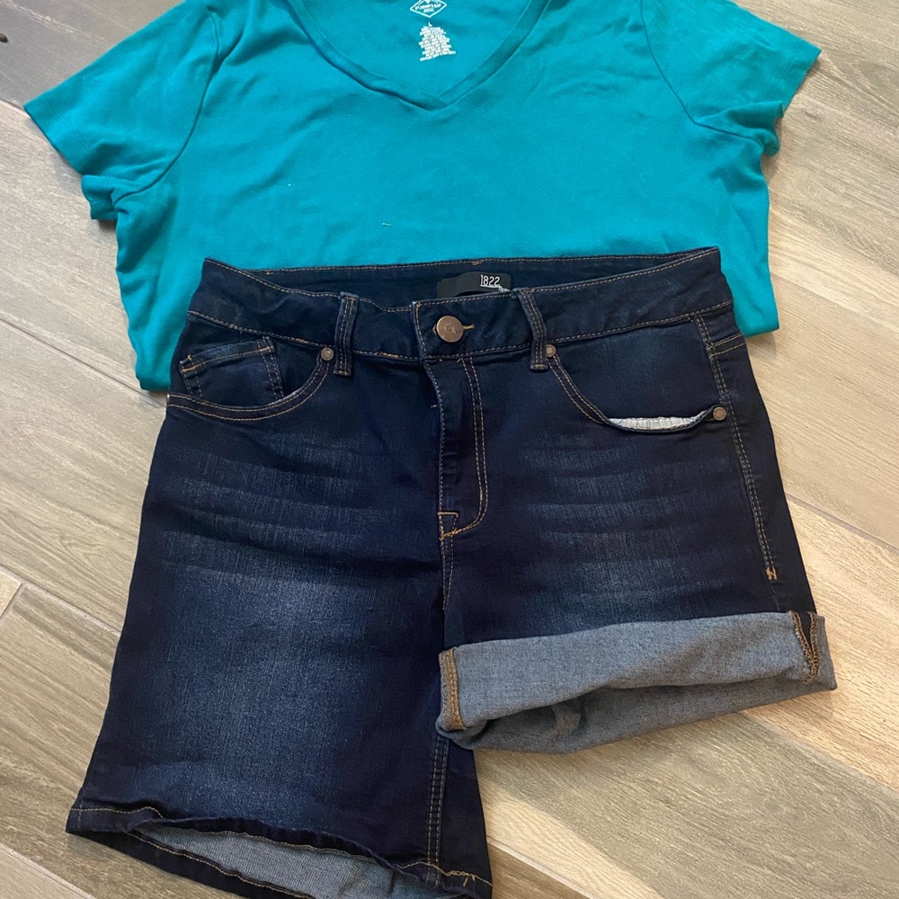 Jean shorts